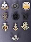 COLLECTION OF POST WAR BRITISH CAP BADGES