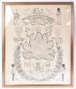 GRENADIER GUARDS ROLL OF HONOUR VINTAGE PRINT