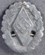 ORIGINAL WWII GERMAN HITLER YOUTH 1943 ' DAY BADGE '