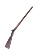 19TH CENTURY JOVER OF LONDON FLINTLOCK RIFLE