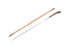 19TH CENTURY CONTINENTAL WALKING STICK WITH CONCEALED BLADE