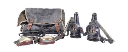 WWII SECOND WORLD WAR GERMAN HORSE GAS MASK RESPIRATOR