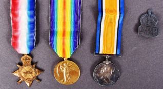 WWI FIRST WORLD WAR MEDAL TRIO - ARMY ORDNANCE CORPS