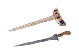 EARLY 20TH CENTURY MALAYAN KRIS DAGGER