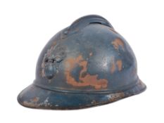 WWI FIRST WORLD WAR FRENCH M15 ADRIAN HELMET