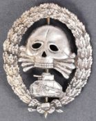WWII SECOND WORLD WAR GERMAN CONDOR LEGION TANK BATTLE BADGE