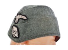 WWII SECOND WORLD WAR GERMAN WAFFEN SS ENLISTED MANS SIDECAP