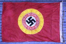 WWII SECOND WORLD WAR GERMAN NSDAP FLAG