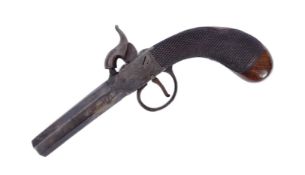 19TH CENTURY VICTORIAN LADIES PERCUSSION PISTOL