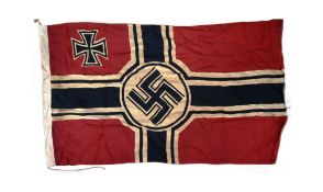 WWII SECOND WORLD WAR GERMAN THIRD REICH BATTLE FLAG