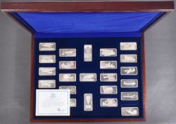 AVIATION - THE BIRMINGHAM MINT - SILVER INGOT COLLECTION