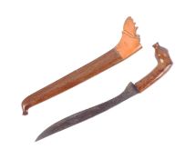 20TH CENTURY INDONESIAN BADEK DAGGER