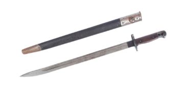 WWI FIRST WORLD WAR 1907 PATTERN LEE ENFIELD RIFLE BAYONET