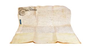 18TH CENTURY BREWERY MANUSCRIPT DEEDS ON VELLUM