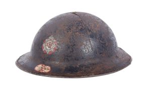 WWII SECOND WORLD WAR BRITISH NATIONAL FIRE SERVICE HELMET