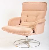 TERENCE CONRAN X HABITAT RETRO SWIVEL ARMCHAIR