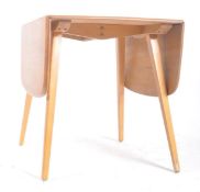 LUCIAN ERCOLANI - ERCOL - VINTAGE BEECH & ELM DROP LEAF TABLE