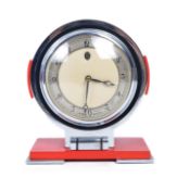 'SEC' -SMITH'S - ART DECO C1930S CHROME ELECTRIC DESK CLOCK