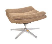 RETRO MID CENTURY ITALIAN INSPIRED FOOTSTOOL OTTOMAN