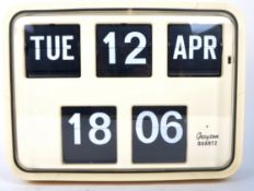 GRAYSON QUARTZ - RETRO PERPETUAL CALENDAR & WALL CLOCK