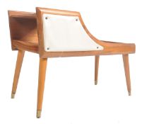 CHIPPY HEATH - MID CENTURY WALNUT TELEPHONE TABLE