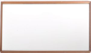 MACKINTOSH VINTAGE TEAK FRAMED CONVERTED WALL MIRROR