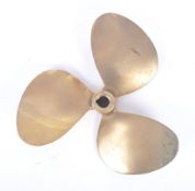 20TH CENTURY SOLID BRONZE BOAT / SHIP'S PROPELLER