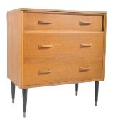 E. GOMME - G PLAN - BRANDON RANGE - LIGHT OAK CHEST OF DRAWERS