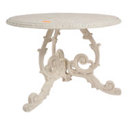 20TH CENTURY CAST IRON GARDEN COFFEE TABLE / LOW TABLE