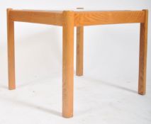 ERCOL - VINTAGE BEECH AND ELM COFFEE TABLE