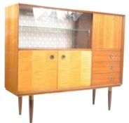 VINTAGE MID CENTURY WALNUT VENEERED COCKTAIL CABINET