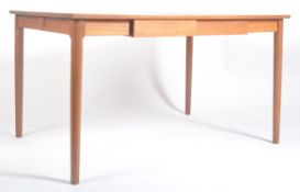 SLAGELSE - RETRO 1960S TEAK DANISH EXTENDING DINING TABLE