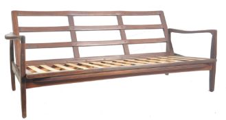 TOOTHILL FURNITURE - MID CENTURY TEAK FRAMED SOFA