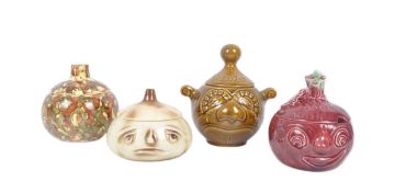 COLLECTION OF VINTAGE SYLVAC POTTERY & OTHER CONDIMENTS JARS