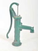 VINTAGE 20TH CENTURY CAST IRON FLOOR GARDEN WATER PUMP