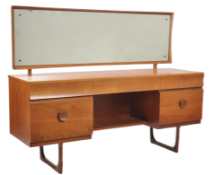 MANNER OF WILLIAM LAWRENCE MID CENTURY TEAK DRESSING TABLE