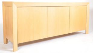 SKOVBY - DANISH FURNITURE - RETRO LIGHT OAK SIDEBOARD CREDENZA