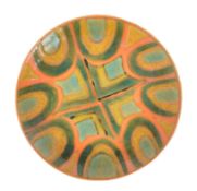 THE POOLE STUDIO - VINTAGE MID CENTURY 1960S CERAMIC PLATE