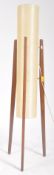 ROCKET LAMP - VINTAGE SPACE AGE TEAK FLOOR STANDING LAMP
