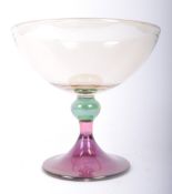 .JOZENFINA KROSNO - VINTAGE STUDIO ART GLASS BONBON DISH