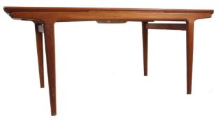 WITHDRAWN - JOHANNES ANDERSEN - MID CENTURY TEAK DINING TABLE