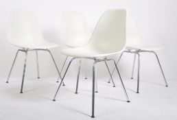 CHARLES & RAY EAMES - VITRA - SET OF FOUR RETRO DINING CHAIRS