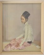 SIR GERALD FESTUS KELLY PRINT OF SAW OHN NYUN