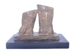 BELIEVED MARGARET SINCLAIR - ORIGINAL 1988 BRONZE SCULPTURE