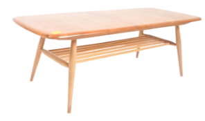 ERCOL - MODEL 459 - BEECH AND ELM COFFEE TABLE