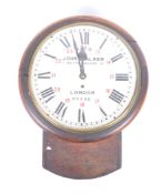 JOHN WALKER SOUTH EAST RAILWAY FUSEE RAILWAY CLOCK