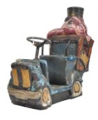 JUVENILE CAROUSEL RIDE IN THE FORM OF A CLASSIC CAR