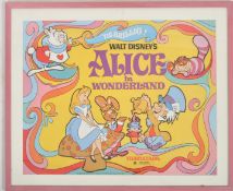 ALICE IN WONDERLAND - VINTAGE 1970s PRINT IN COLOURS