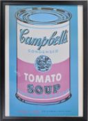 ANDY WARHOL - EARLY 2000s CAMPBELL'S SOUP CAN PRINT