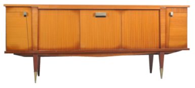AMEUBLEMENT MEUBLE - RETRO FRENCH WALNUT VENEERED SIDEBOARD